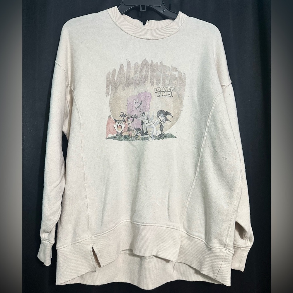 Warner Bros. Looney Tunes Cream Sweater